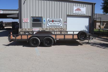 New 2026 Texas Bragg Trailers 83 X18' Pipe Top Utility Trailer