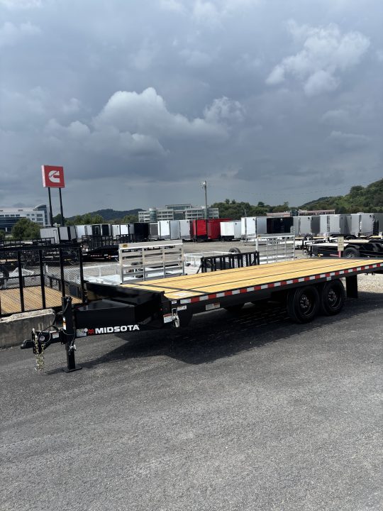 New 2027 Midsota 102'x22 Tilt Bed Deckover Trailer