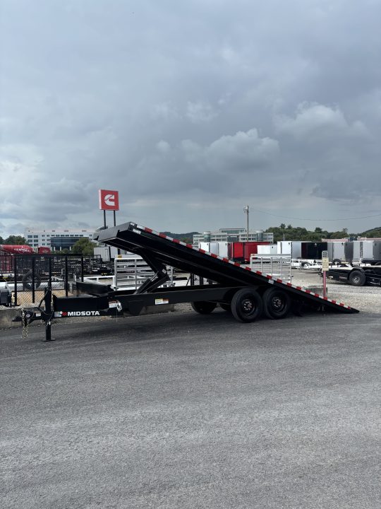 New 2027 Midsota 102'x22 Tilt Bed Deckover Trailer