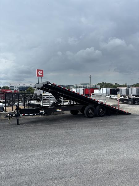 New 2027 Midsota 102'x22 Tilt Bed Deckover Trailer