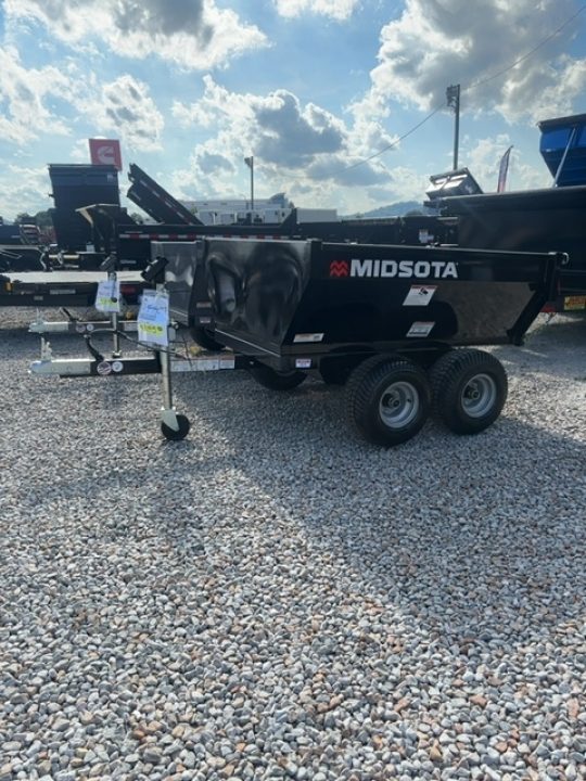 New 2027 Midsota 3x5 Mini Dump Trailer