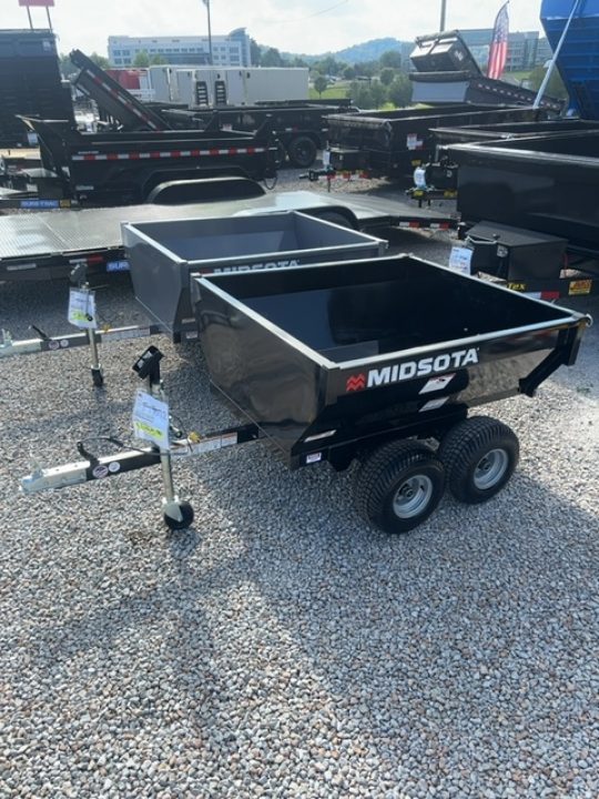 New 2027 Midsota 3x5 Mini Dump Trailer