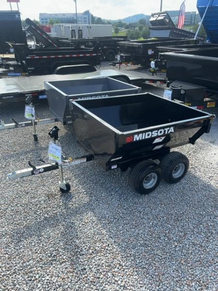 New 2027 Midsota 3x5 Mini Dump Trailer