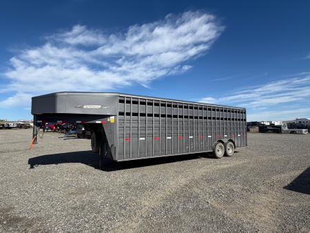 Used 2024 Titan Trailer 26' Stock Trailer