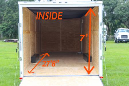 New 2027 8.5x28 Anvil Cargo Trailer