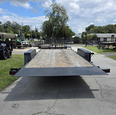 New 2026 Triple Crown Trailers 7x20 10K Hydraulic Power Tilt Tilt Trailer