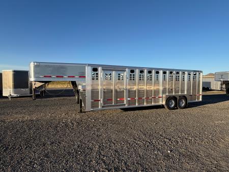 New 2027 Wilson Trailer Company RANCH HAND Stock / Stock Combo Trailer