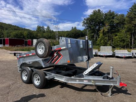 New 2027 Triumph Galvanized 6X10 Dump Trailer / I-beam frame/ Tarp kit/ Ramps - 9990GVW