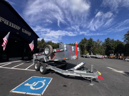 New 2027 Triumph Galvanized 6X12 Dump Trailer / I-beam frame/ Tarp kit/ Ramps - 9990GVW