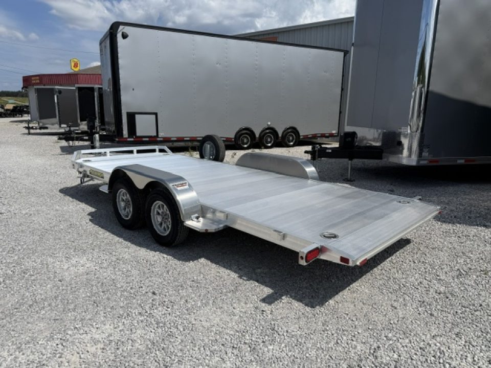 New Aluma 8216 Tilt Tandem Axle Electric Brake Front Rail STD 5K RTD 14" Aluminum Wheels
