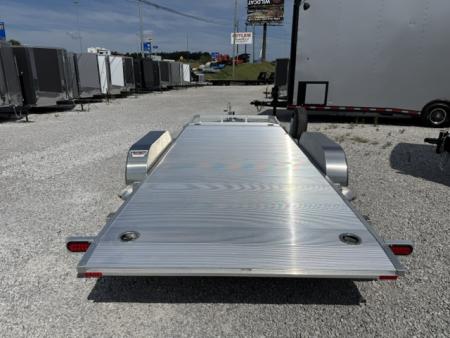 New Aluma 8216 Tilt Tandem Axle Electric Brake Front Rail STD 5K RTD 14" Aluminum Wheels