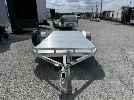 New Aluma 8216 Tilt Tandem Axle Electric Brake Front Rail STD 5K RTD 14" Aluminum Wheels