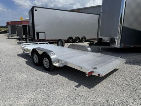 New Aluma 8216 Tilt Tandem Axle Electric Brake Front Rail STD 5K RTD 14" Aluminum Wheels