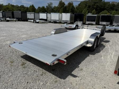 New Aluma 8220 Heavy Tilt Tandem Axle Electric Brake Front Rail STD 5K RTD 15" Aluminum Wheels