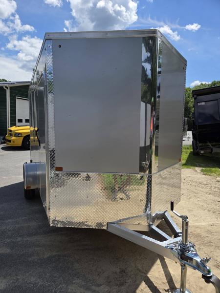 New 2027 Nitro 7X12 ALUMINUM ENCLOSED CARGO TRAILER DUAL AXLE WITH REAR RAMP Cargo / Enclosed Trailer