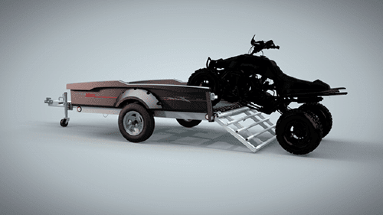 New 2026 FLOE Trailers Cargo Max 4 x 8 Aluminum Tilt Utility Trailer | 3-Mode Tilt | 1,800 LB Capacity Tilt Trailer