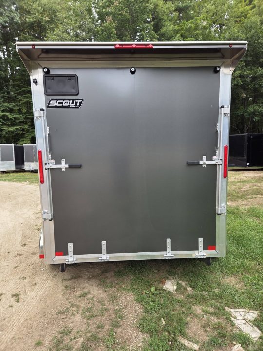 New 2027 Nitro 7X12 dual axle aluminum enclosed cargo trailer rear ramp Cargo / Enclosed Trailer