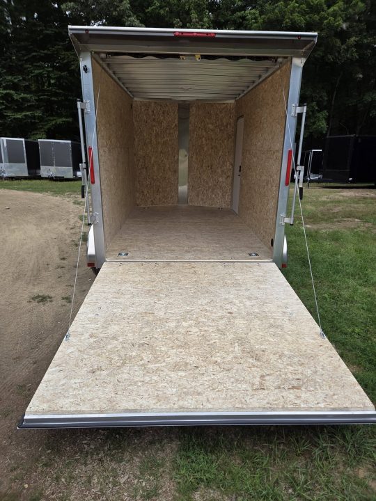 New 2027 Nitro 7X12 dual axle aluminum enclosed cargo trailer rear ramp Cargo / Enclosed Trailer