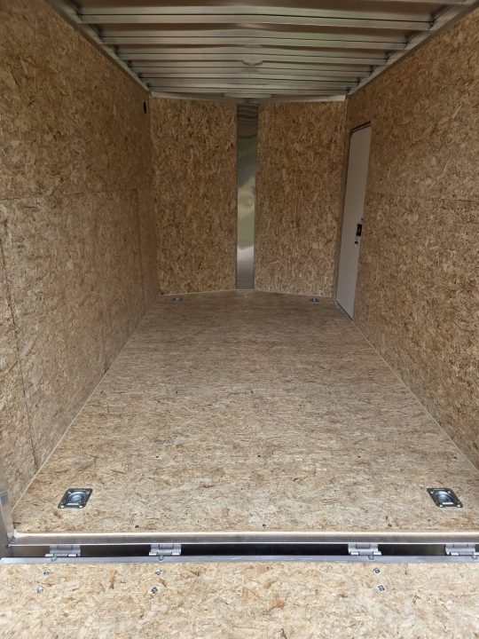 New 2027 Nitro 7X12 dual axle aluminum enclosed cargo trailer rear ramp Cargo / Enclosed Trailer