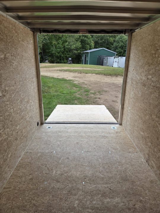 New 2027 Nitro 7X12 dual axle aluminum enclosed cargo trailer rear ramp Cargo / Enclosed Trailer