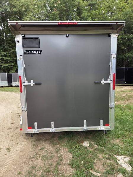 New 2027 Nitro 7X12 dual axle aluminum enclosed cargo trailer rear ramp Cargo / Enclosed Trailer