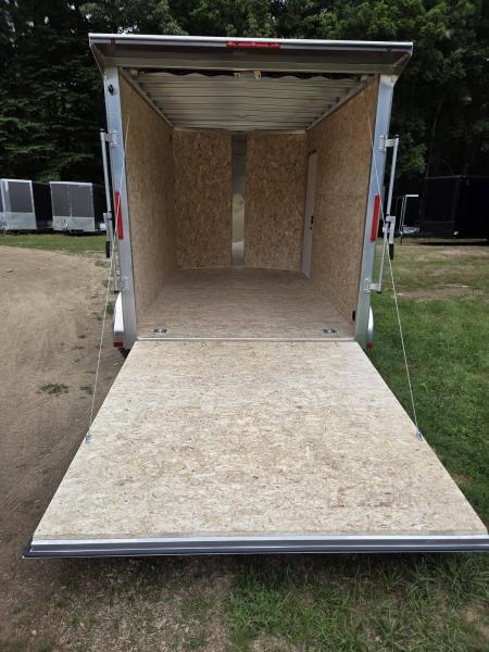 New 2027 Nitro 7X12 dual axle aluminum enclosed cargo trailer rear ramp Cargo / Enclosed Trailer