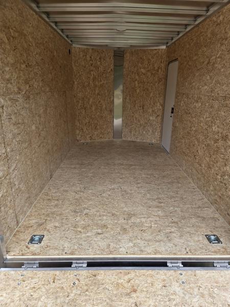 New 2027 Nitro 7X12 dual axle aluminum enclosed cargo trailer rear ramp Cargo / Enclosed Trailer