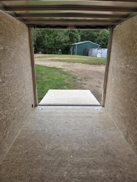 New 2027 Nitro 7X12 dual axle aluminum enclosed cargo trailer rear ramp Cargo / Enclosed Trailer
