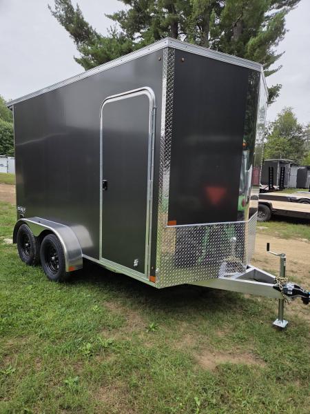 New 2027 Nitro 7X12 dual axle aluminum enclosed cargo trailer rear ramp Cargo / Enclosed Trailer