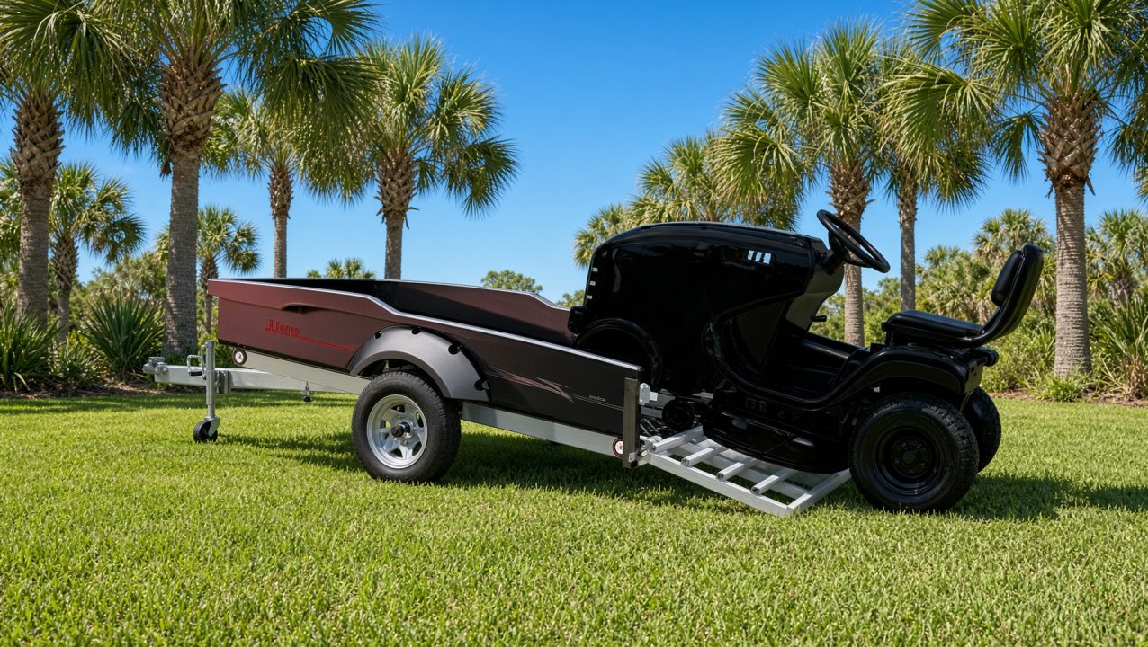 New 2026 FLOE Trailers 3-Mode Tilt Utility Trailer 6 x 11 | Aluminum | 2,990 LB GVWR Tilt Trailer
