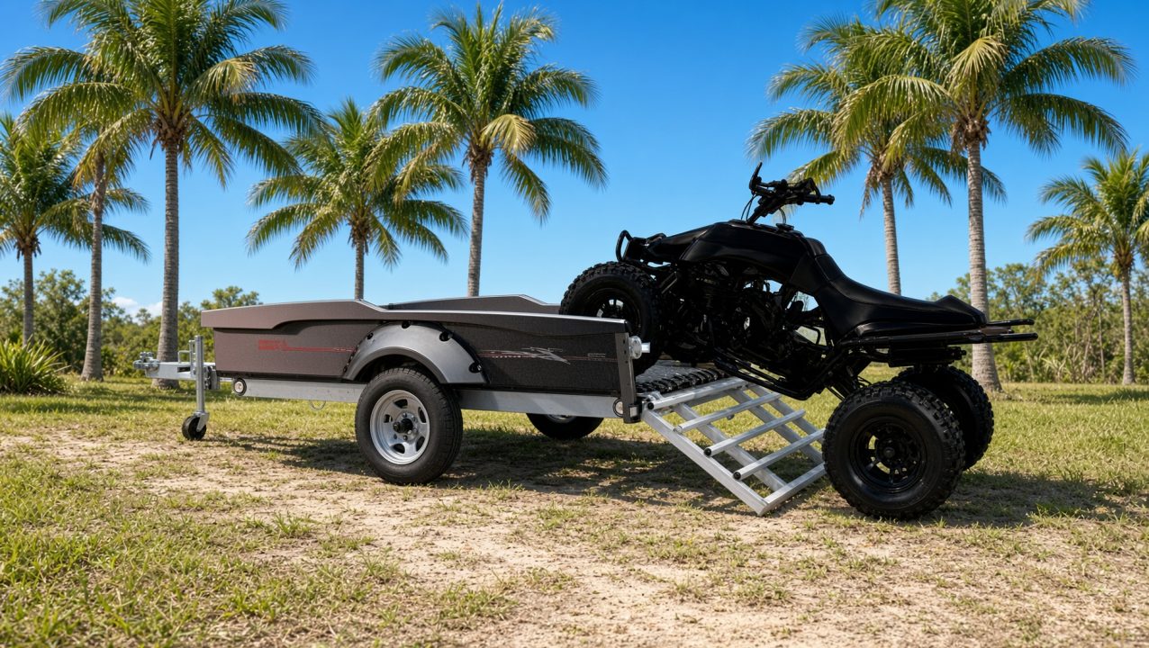 New 2026 FLOE Trailers 3-Mode Tilt Utility Trailer 6 x 11 | Aluminum | 2,990 LB GVWR Tilt Trailer