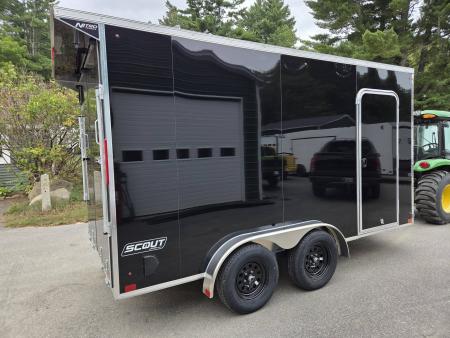 New 2027 Nitro 7.5x14 dual axle aluminum cargo trailer Cargo / Enclosed Trailer
