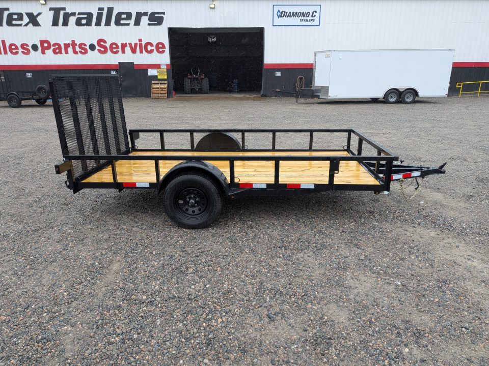 New 2027 MTX Trailers 6x12 w/ Tailgate Utility Trailer