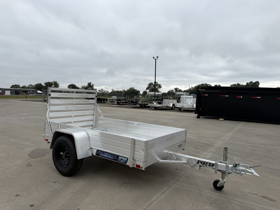 New 2027 Aluma 548ESA Utility Trailer
