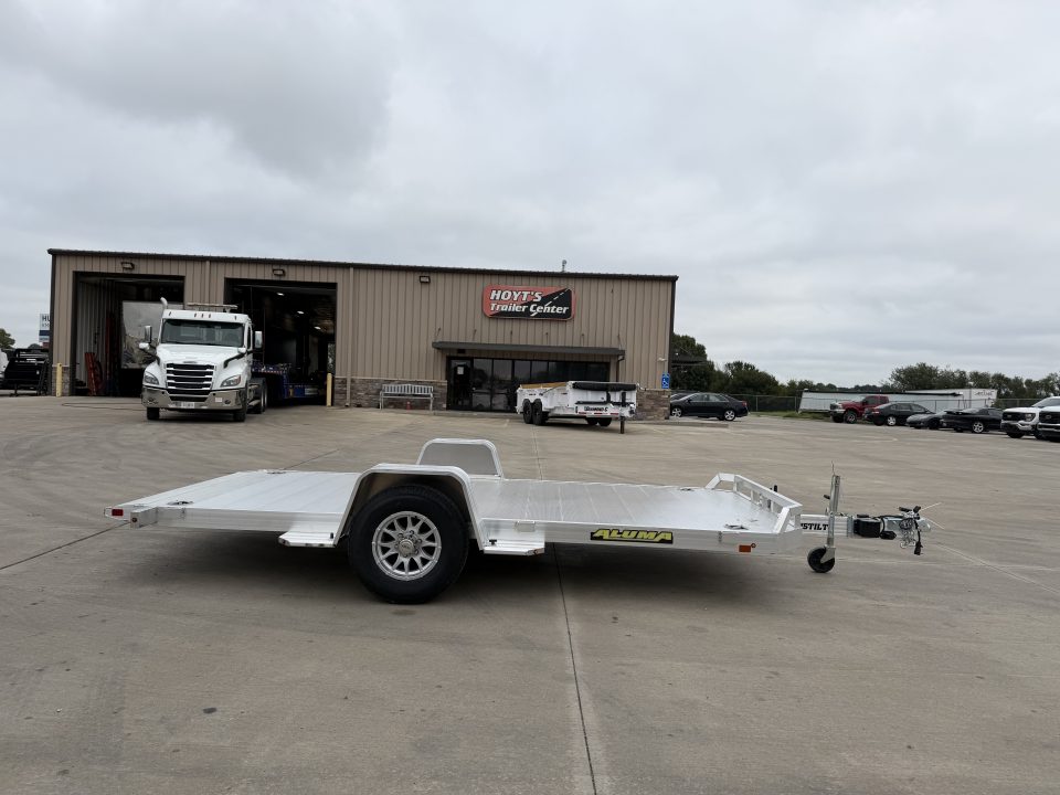 New 2027 Aluma 8214H-TILT Utility Tilt Trailer