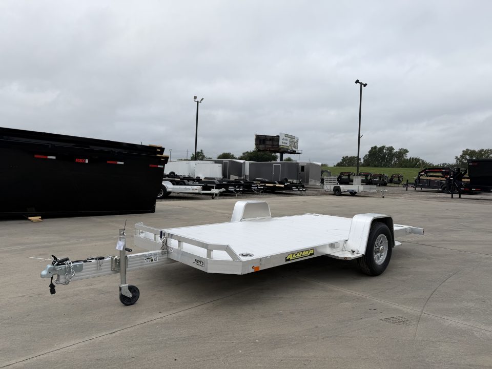 New 2027 Aluma 8214H-TILT Utility Tilt Trailer