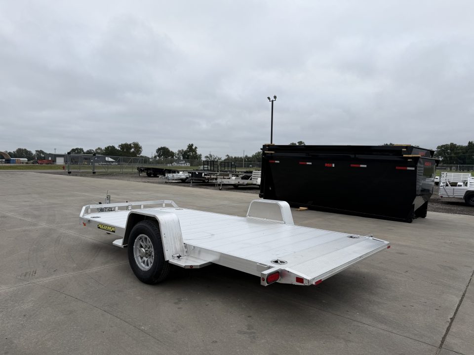 New 2027 Aluma 8214H-TILT Utility Tilt Trailer
