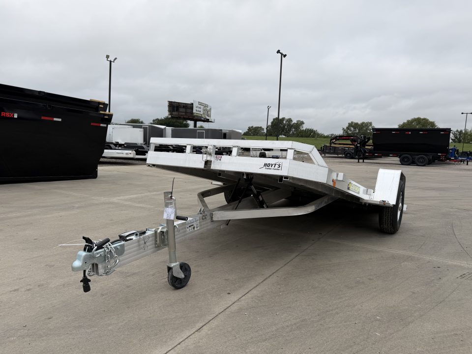 New 2027 Aluma 8214H-TILT Utility Tilt Trailer