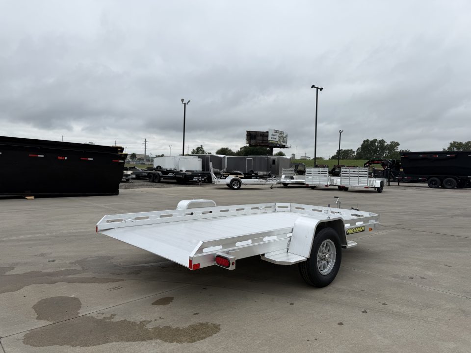 New 2027 Aluma 7712H-TILT Utility Tilt Trailer