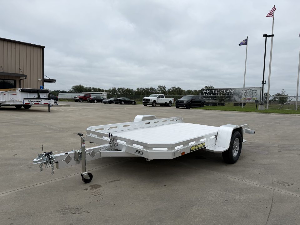 New 2027 Aluma 7712H-TILT Utility Tilt Trailer