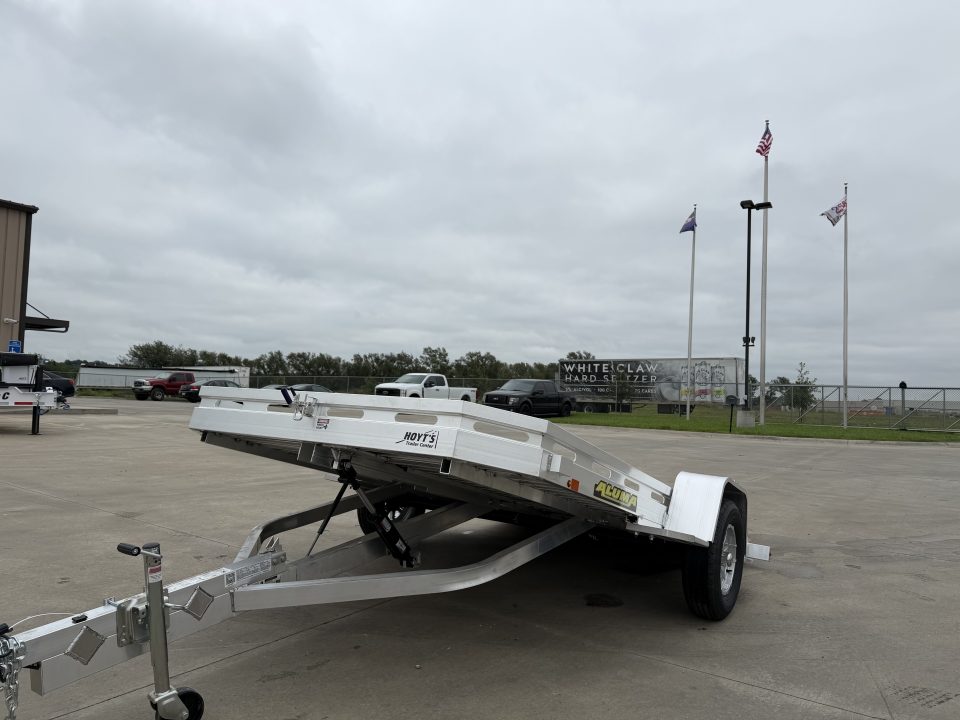 New 2027 Aluma 7712H-TILT Utility Tilt Trailer