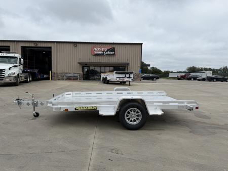 New 2027 Aluma 7712H-TILT Utility Tilt Trailer