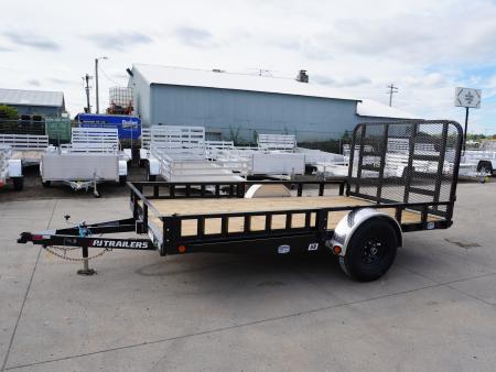 New 2027 PJ Trailers U8 83 x12ft Utility Trailer