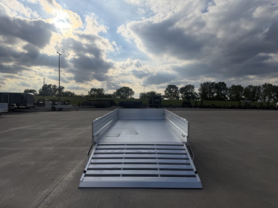New 2027 Aluma 6812H-ESA Utility Trailer