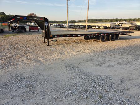 New 2027 Load Trail 102X32 TANDEM LO-PRO GOOSENECK W/12' CLETED HYDROTAIL HYDROJACKS & 10K AXLES