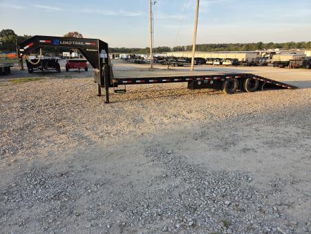New 2027 Load Trail 102X32 TANDEM LO-PRO GOOSENECK W/12' CLETED HYDROTAIL HYDROJACKS & 10K AXLES