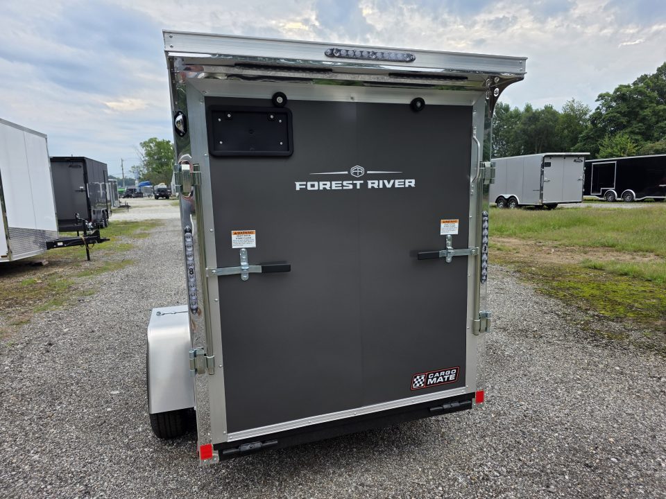 New 2027 Cargo Mate 5X8 RAMP DOOR MOTORCYCLE ATV HAULER 5 X 8 Cargo / Enclosed Trailer