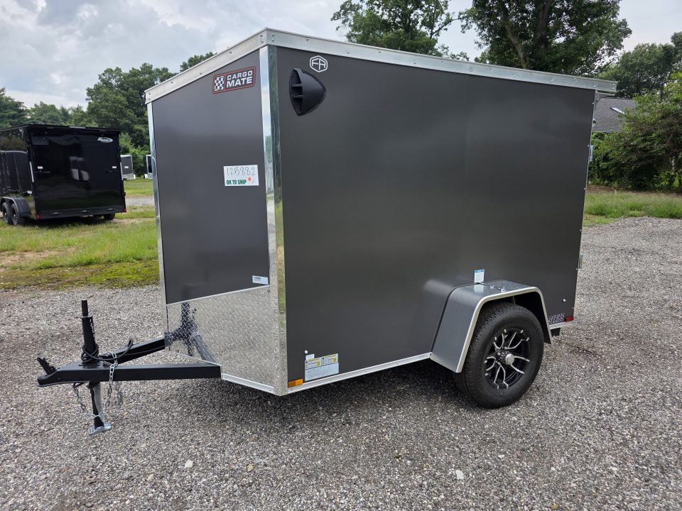 New 2027 Cargo Mate 5X8 RAMP DOOR MOTORCYCLE ATV HAULER 5 X 8 Cargo / Enclosed Trailer