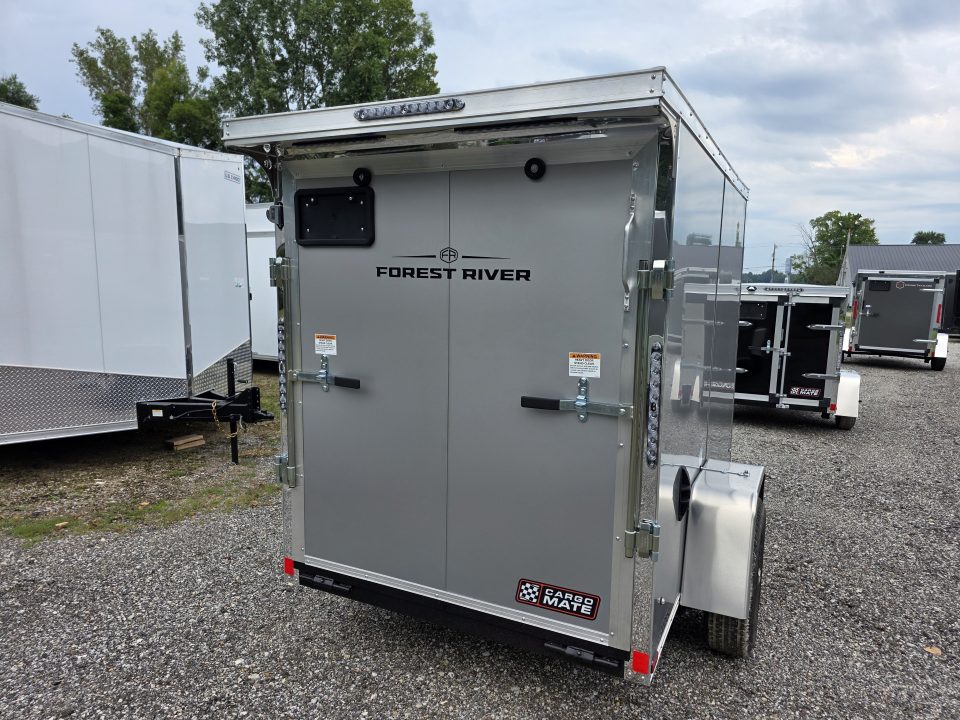 New 2027 Cargo Mate 5X8 RAMP DOOR MOTORCYCLE ATV HAULER 5 X 8 Cargo / Enclosed Trailer