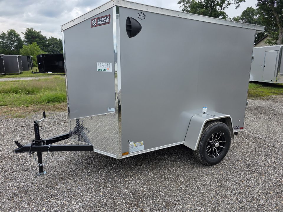 New 2027 Cargo Mate 5X8 RAMP DOOR MOTORCYCLE ATV HAULER 5 X 8 Cargo / Enclosed Trailer